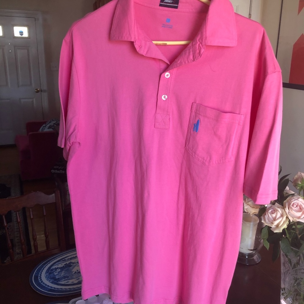 Men’s Johnnie O polo shirt, size large